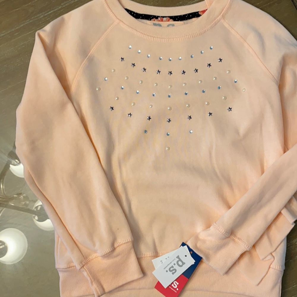 Jeweled sweatshirt NWT